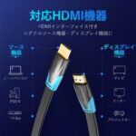 【VAA-B02】薄型HDMIケーブル Black HDCP対応 / VENTION