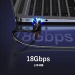 【ALA】オプティカルHDMI2.0 Male to Male HDケーブル 100M Black 亜鉛合金タイプ 4K対応 HDCP対応 / VENTION