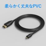 【VAA-D03】マイクロHDMI 1.4ケーブル Black 4K対応 HDCP対応 / VENTION