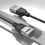 【IBI】CAT6a UTP LANケーブル スリムタイプ Black / VENTION