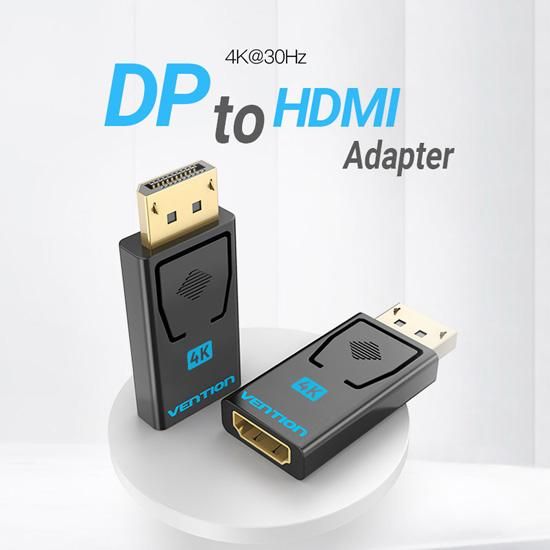 【HBM】DP to HDMI アダプター 解像度:4K@30Hz / VENTION