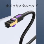 【ICD】Cat.7 SSTP LANケーブル Black / VENTION