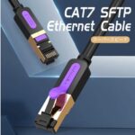 【ICD】Cat.7 SSTP LANケーブル Black / VENTION
