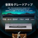 【AGJ】ｺｯﾄﾝ編み超薄型HDMI-C Male to HDMI-A Maleｹｰﾌﾞﾙ 8K ｸﾞﾘｰﾝ ｱﾙﾐﾆｳﾑ合金ﾀｲﾌﾟ HDCP対応 / VENTION