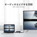 【VAA-B06】HDMI2.0延長ケーブル Black 4K対応 HDCP対応 / VENTION